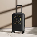 Levantiq Carry-On Suitcase – Sleek Black Hardshell Travel Luggage