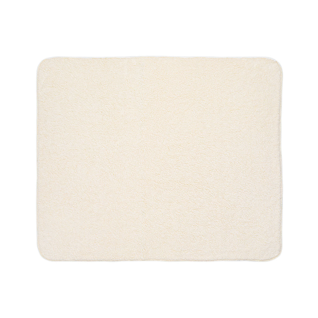 Levantiq Gold Logo Sherpa Blanket — Luxurious Black Fleece Throw