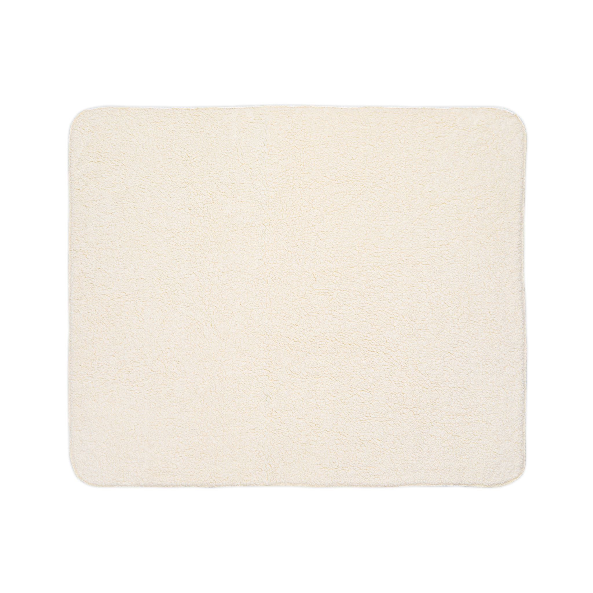 Levantiq Gold Logo Sherpa Blanket — Luxurious Black Fleece Throw