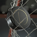 Gold Circle LevantiQ Hockey Puck — Personalized Monogram Skate Accessory