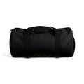 Embroidered Black Duffel Bag – Classic Travel & Gym Carryall