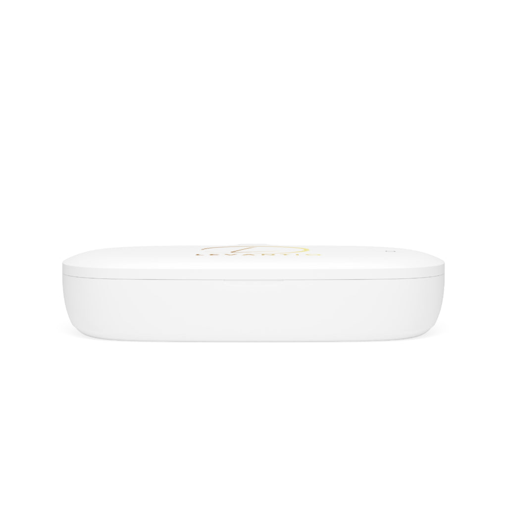 UV Phone Sanitizer & Wireless Charging Pad — 2-in-1 Sterilizer with Fast Qi Charging (LevantiQ Logo)