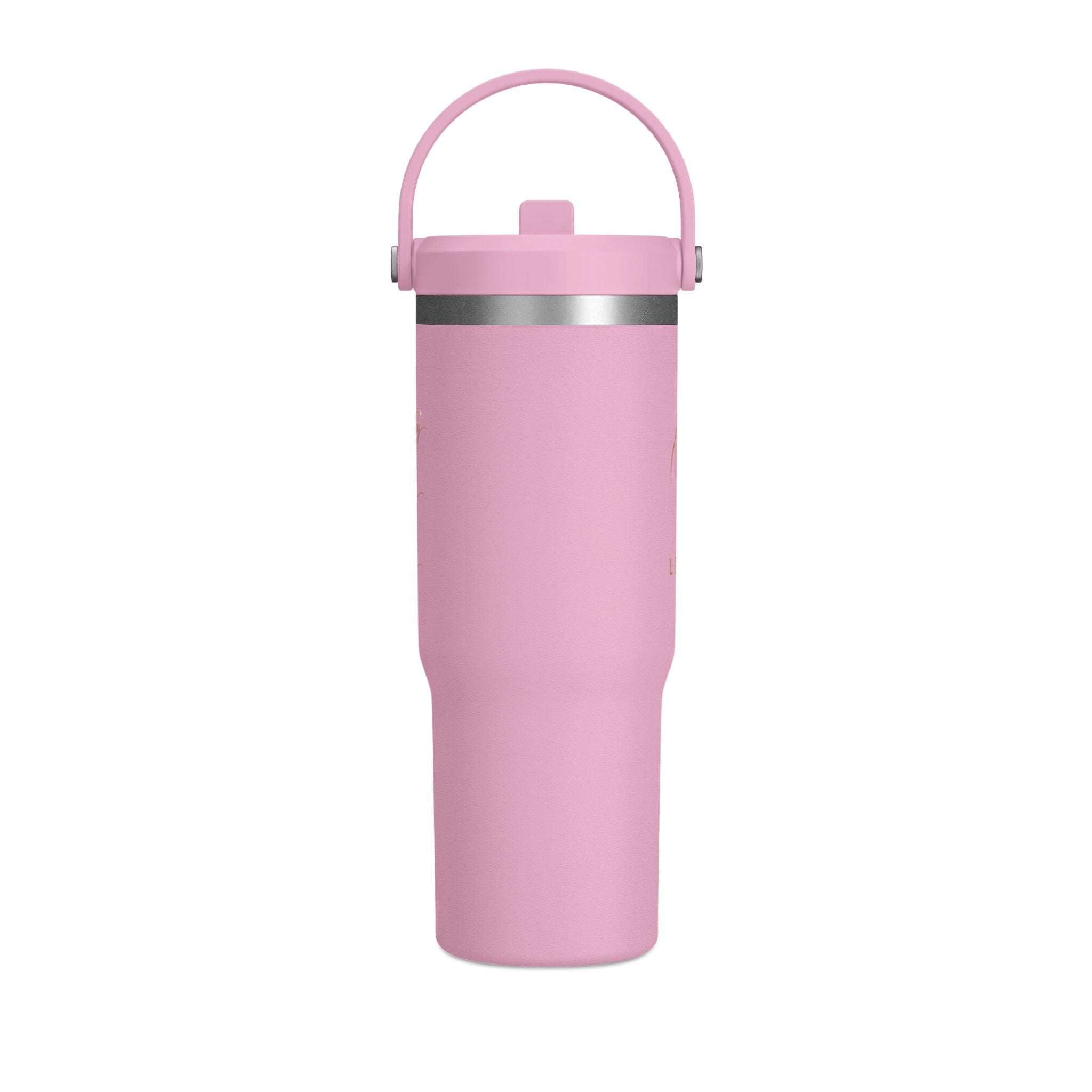 Gobelet isotherme Nomad 946 ml — Bouteille de voyage noire mate avec logo LevantiQ doré
