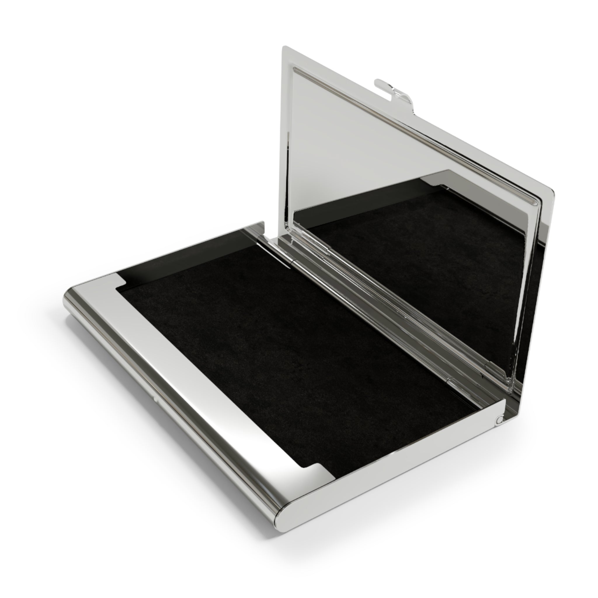 Black & Gold Metal Business Card Holder