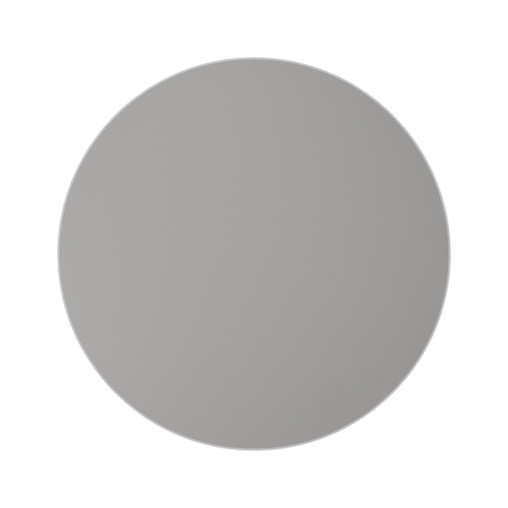 Monogram LevantiQ Round Rug — Brown & Gold Circular Accent Floor Mat