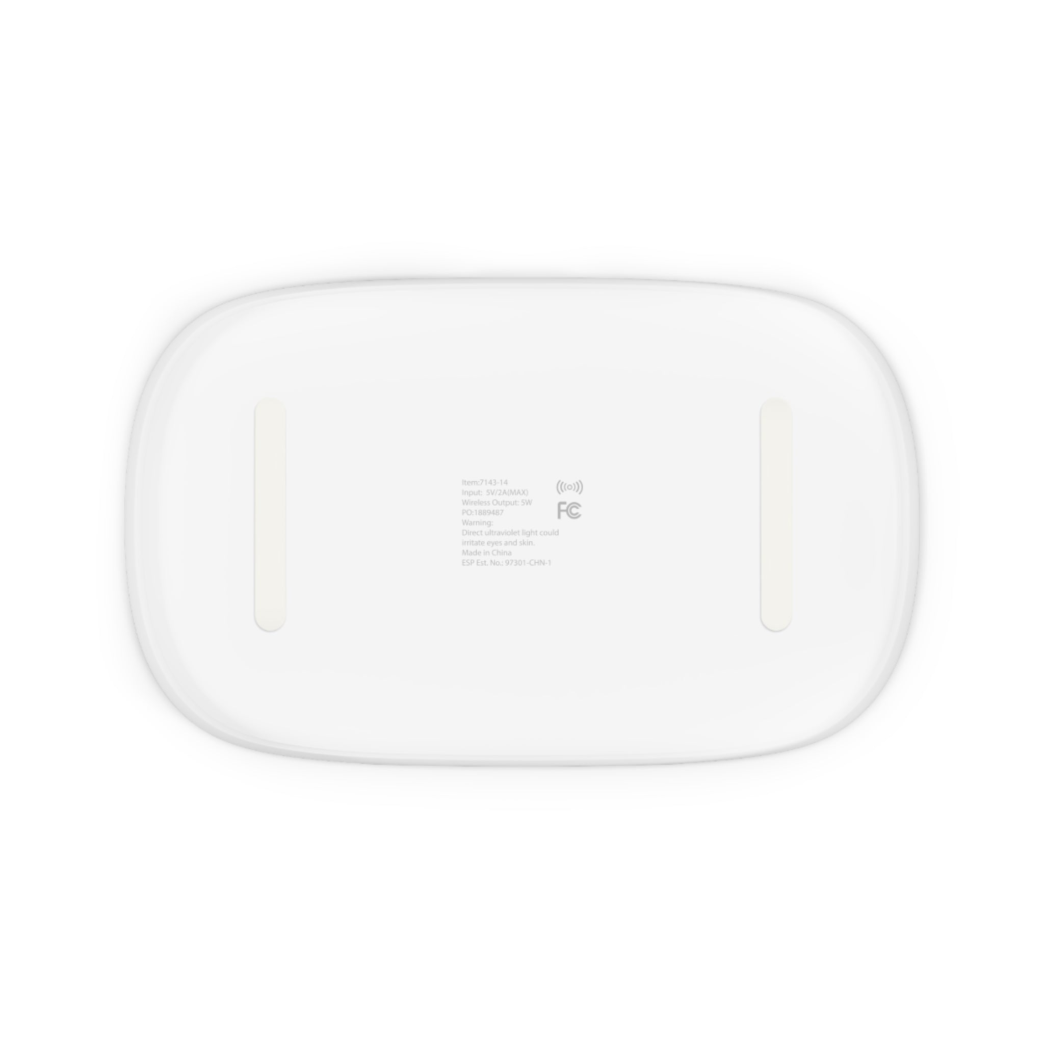 UV Phone Sanitizer & Wireless Charging Pad — 2-in-1 Sterilizer with Fast Qi Charging (LevantiQ Logo)