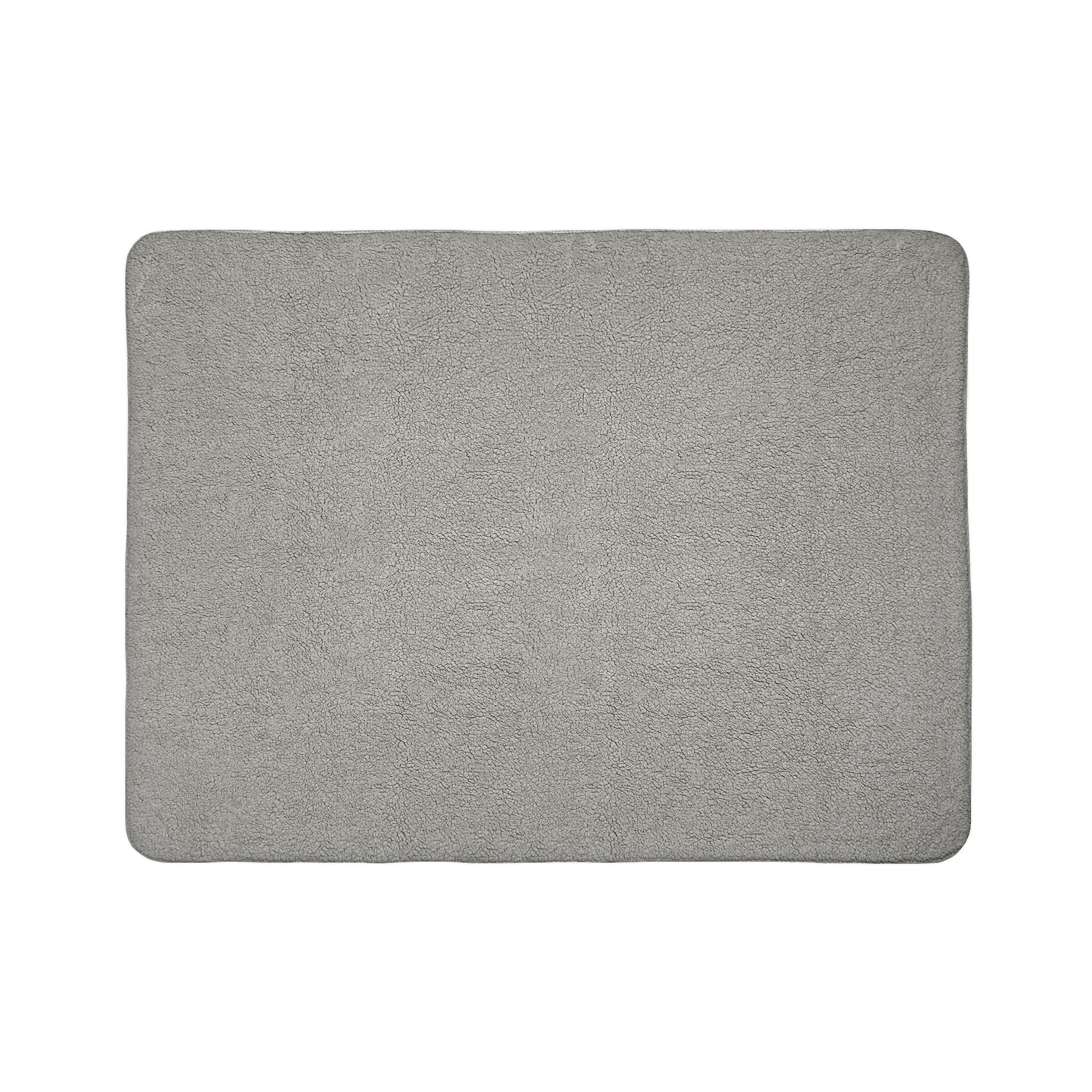 Levantiq Gold Logo Sherpa Blanket — Luxurious Black Fleece Throw