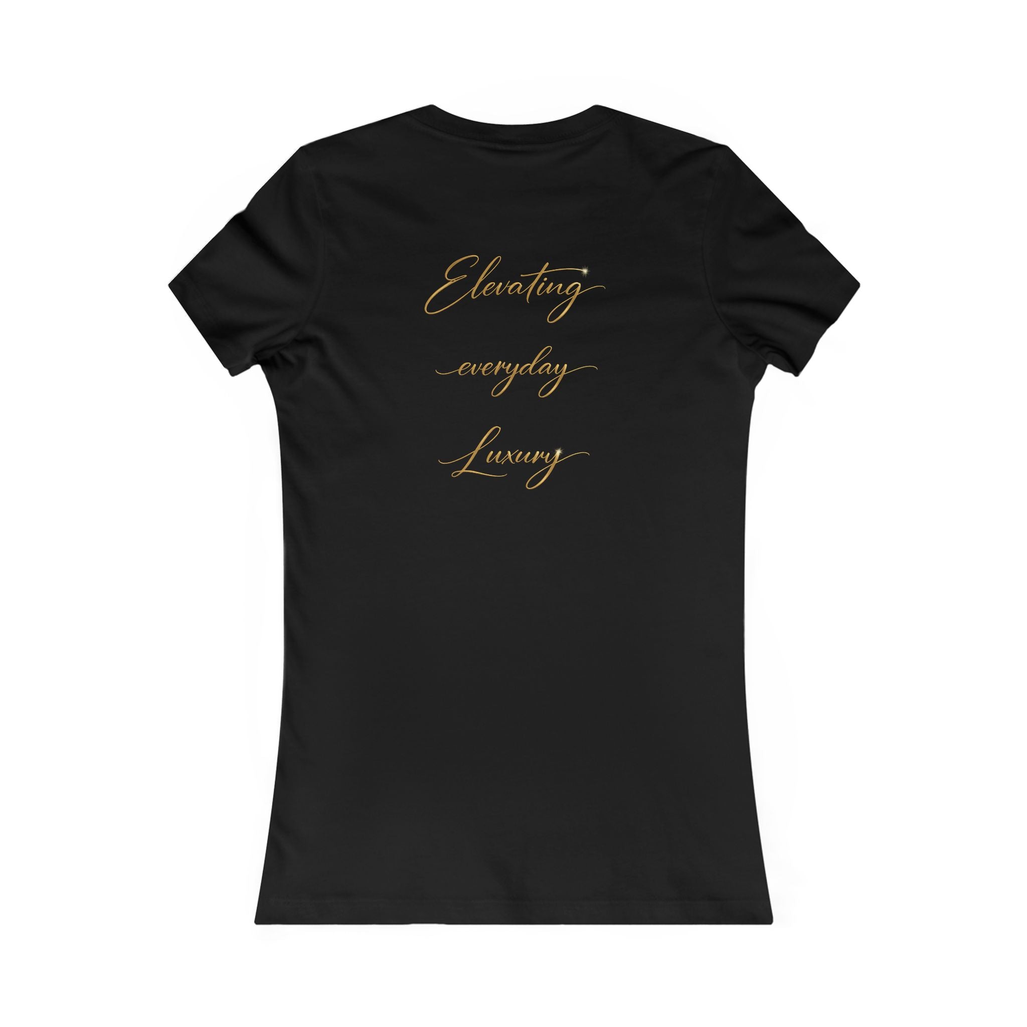 Levantiq Women's Logo Tee — 'Elevating Everyday Luxury' Slim Fit Shirt