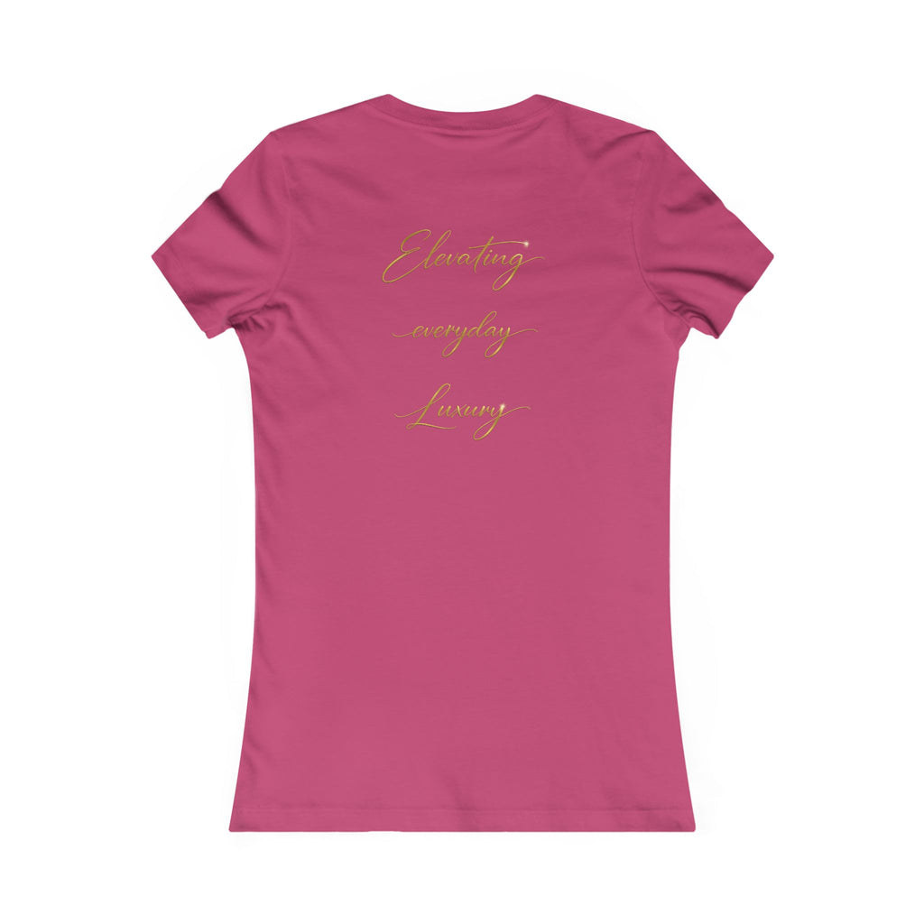 Levantiq Women's Logo Tee — 'Elevating Everyday Luxury' Slim Fit Shirt