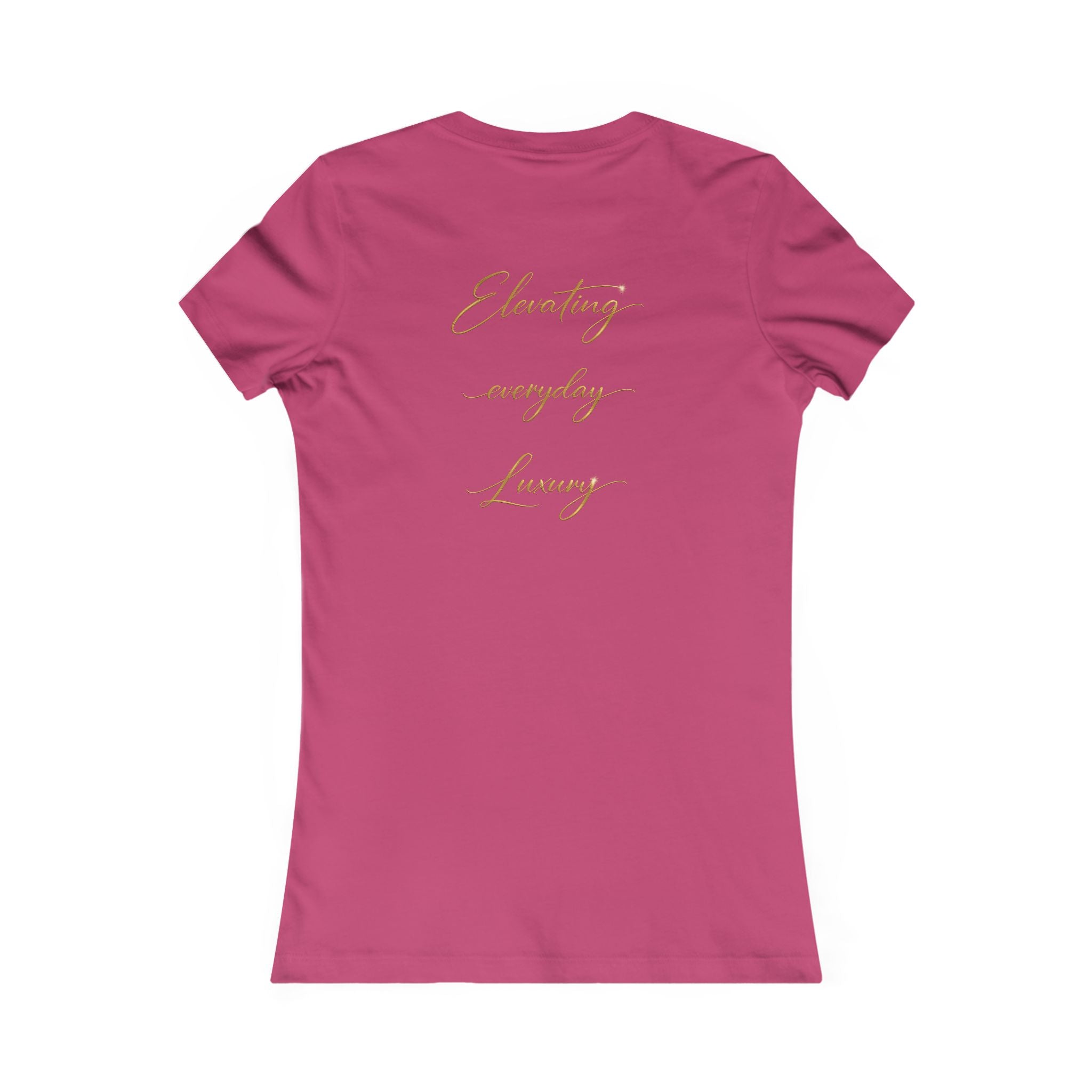 Levantiq Women's Logo Tee — 'Elevating Everyday Luxury' Slim Fit Shirt