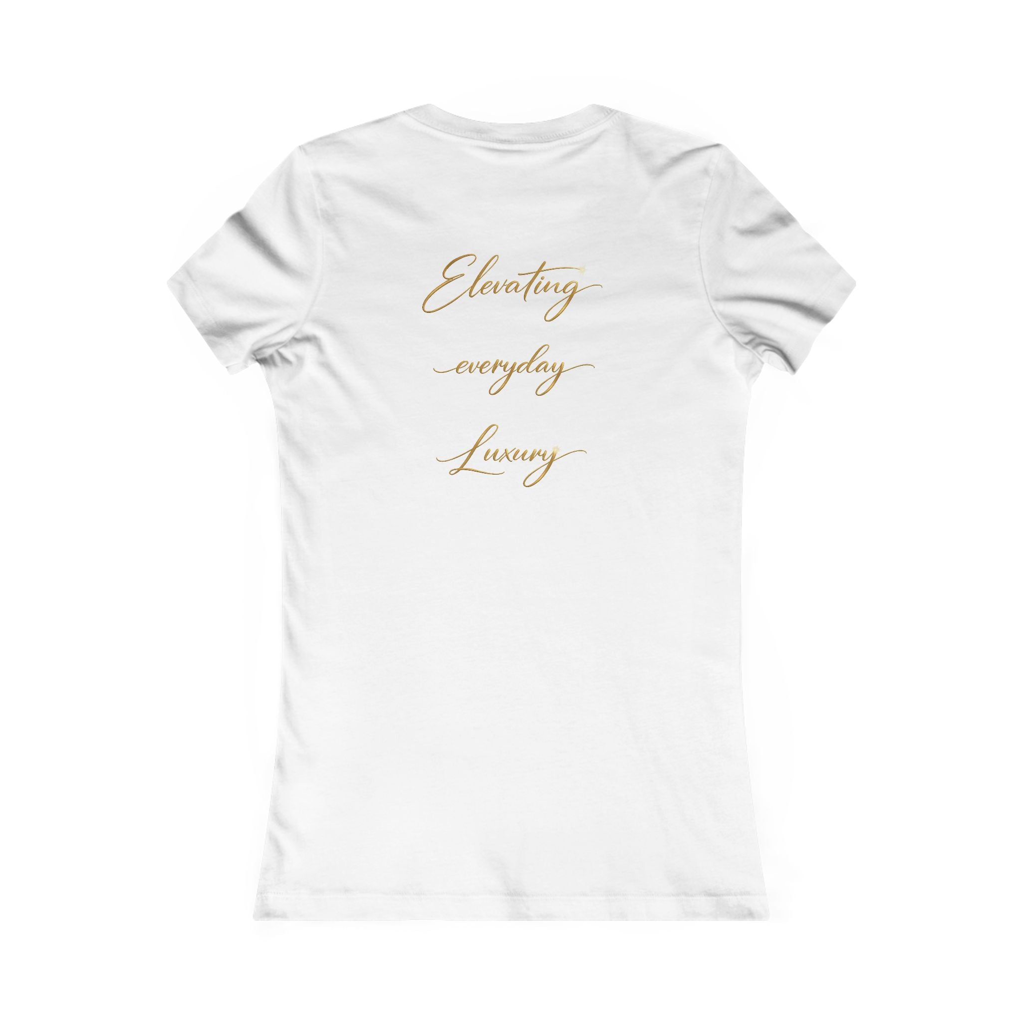 Levantiq Women's Logo Tee — 'Elevating Everyday Luxury' Slim Fit Shirt