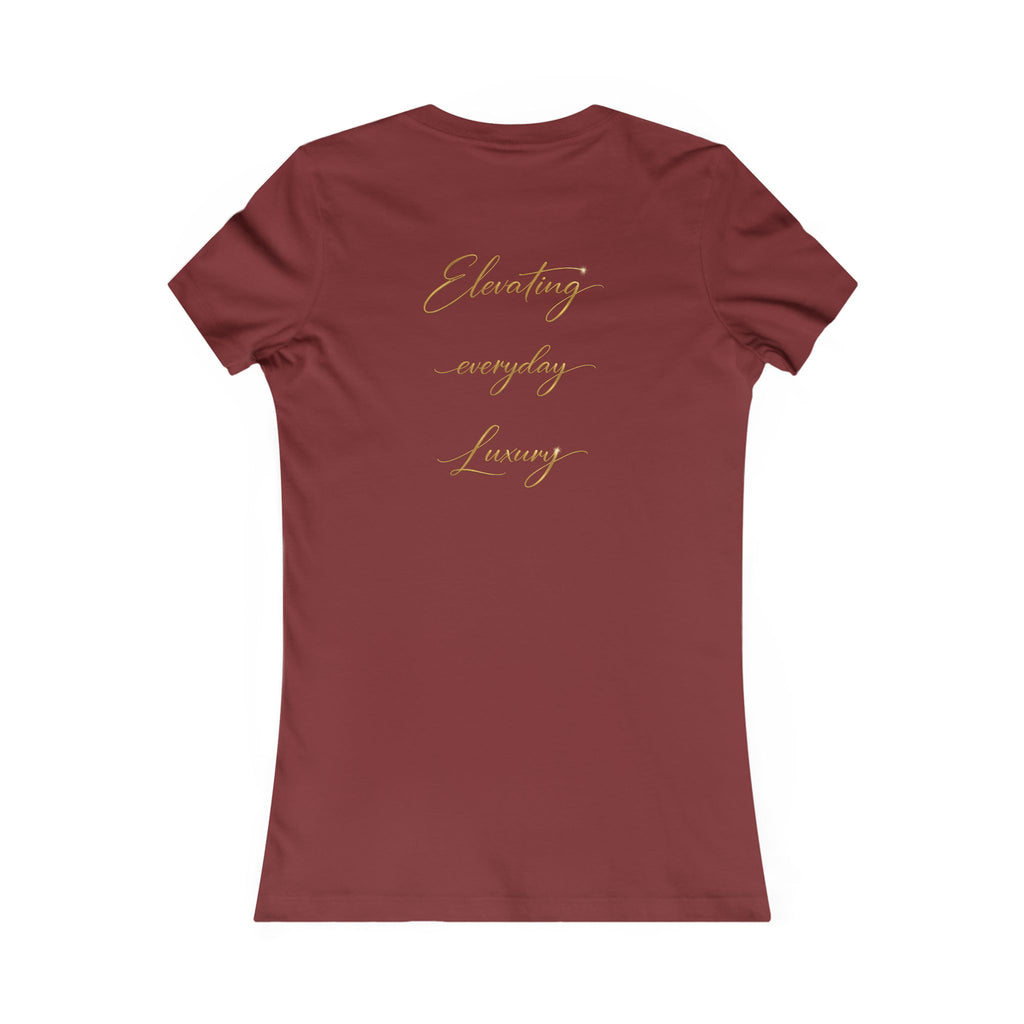 Levantiq Women's Logo Tee — 'Elevating Everyday Luxury' Slim Fit Shirt