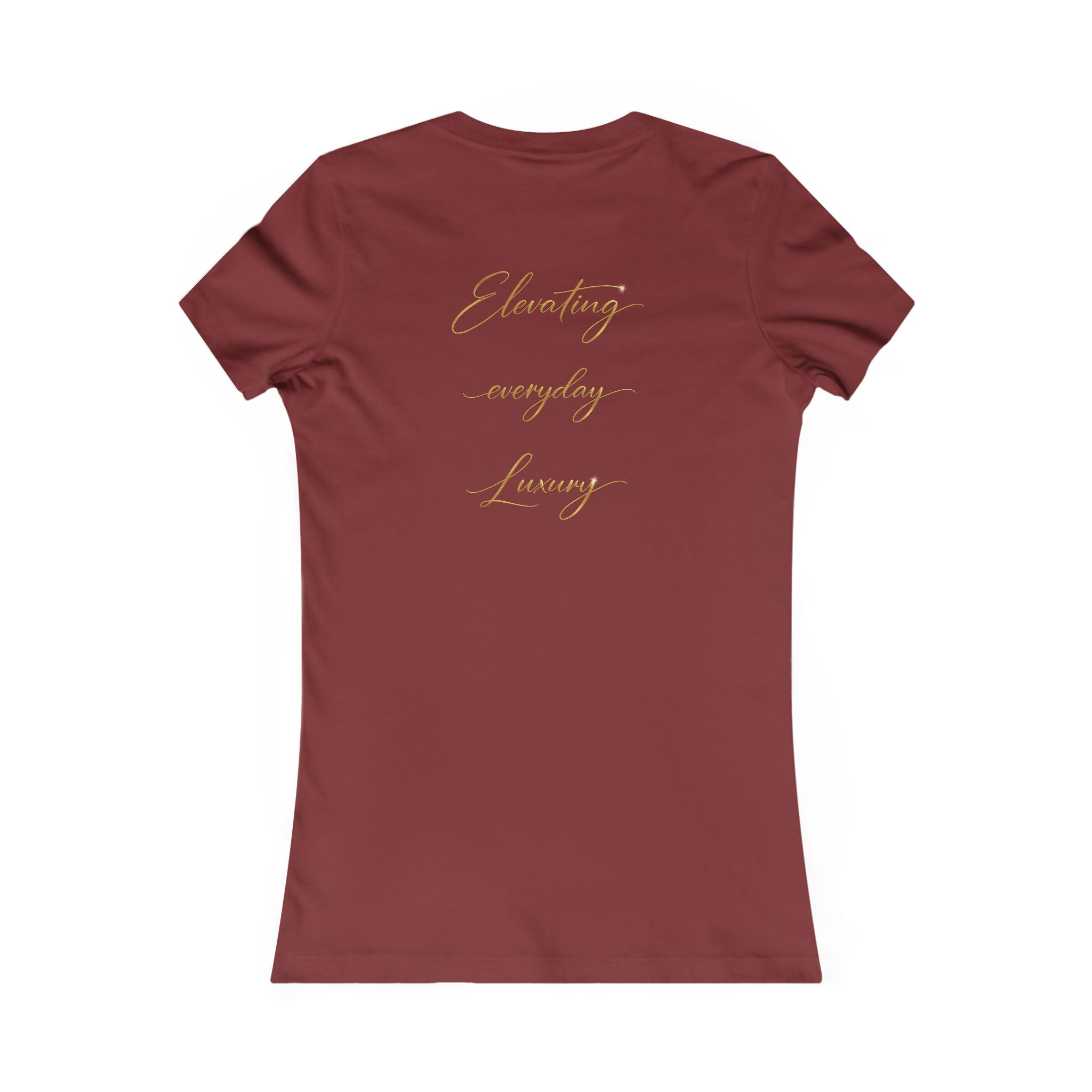 Levantiq Women's Logo Tee — 'Elevating Everyday Luxury' Slim Fit Shirt