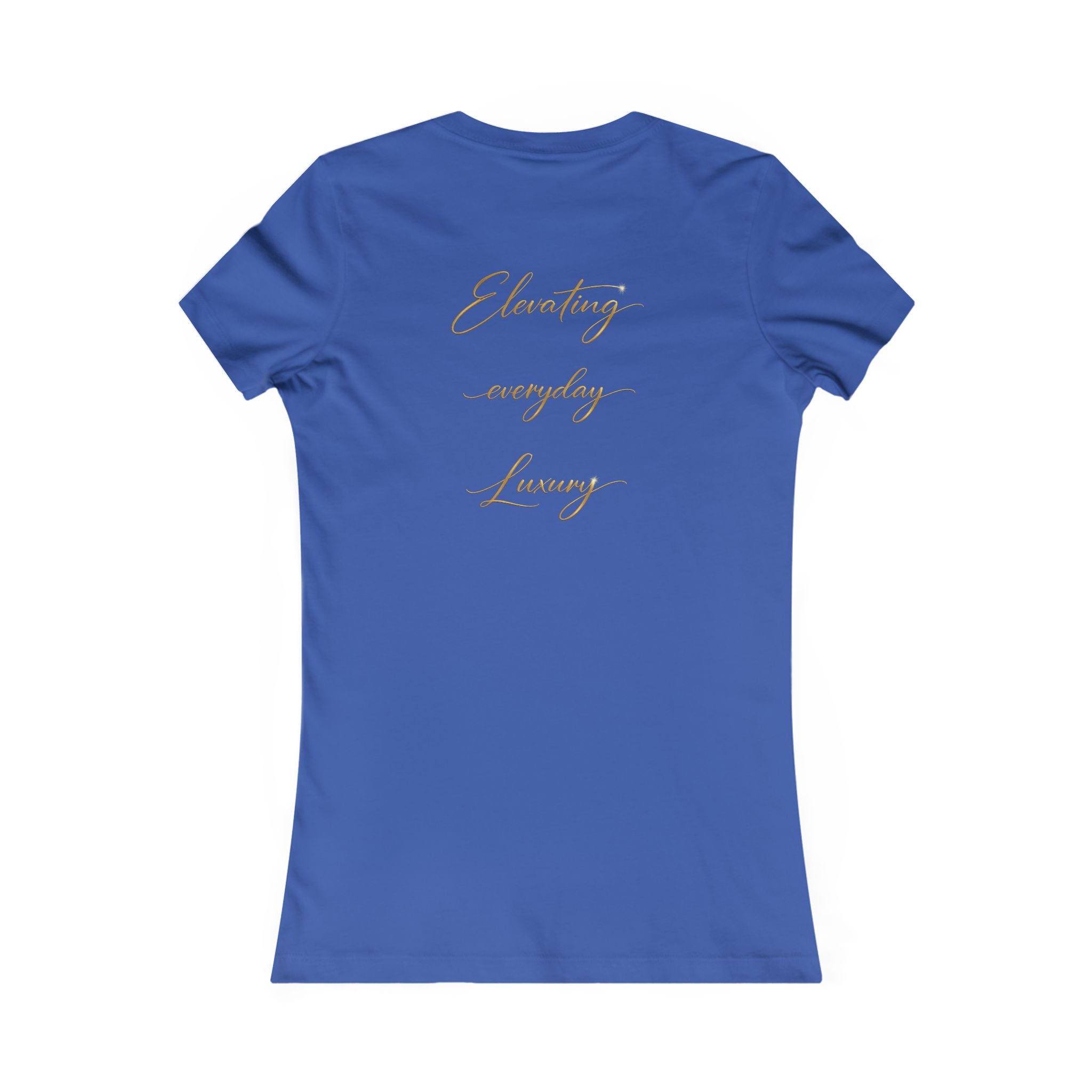 Levantiq Women's Logo Tee — 'Elevating Everyday Luxury' Slim Fit Shirt