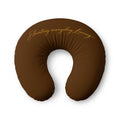 Nursing Pillow Cover - Chocolate Brown 'Elevating Everyday Luxury' Accent