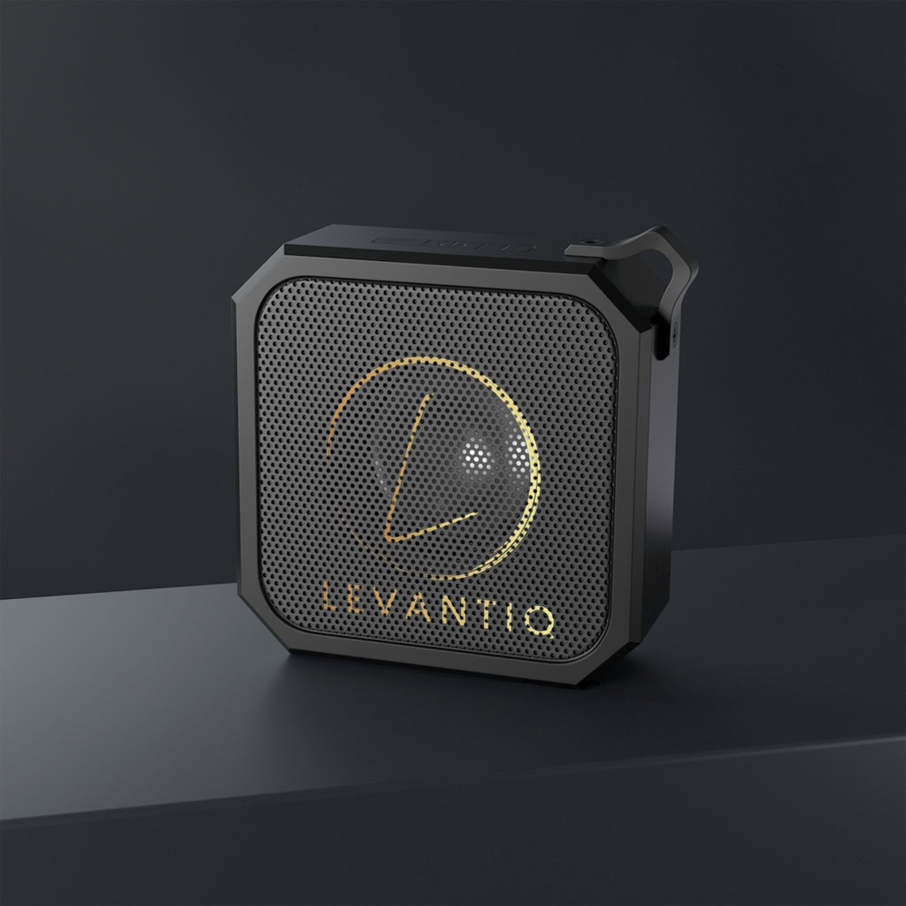 Portable Blackwater Bluetooth - Enceinte d'extérieur robuste et étanche avec logo Levantiq