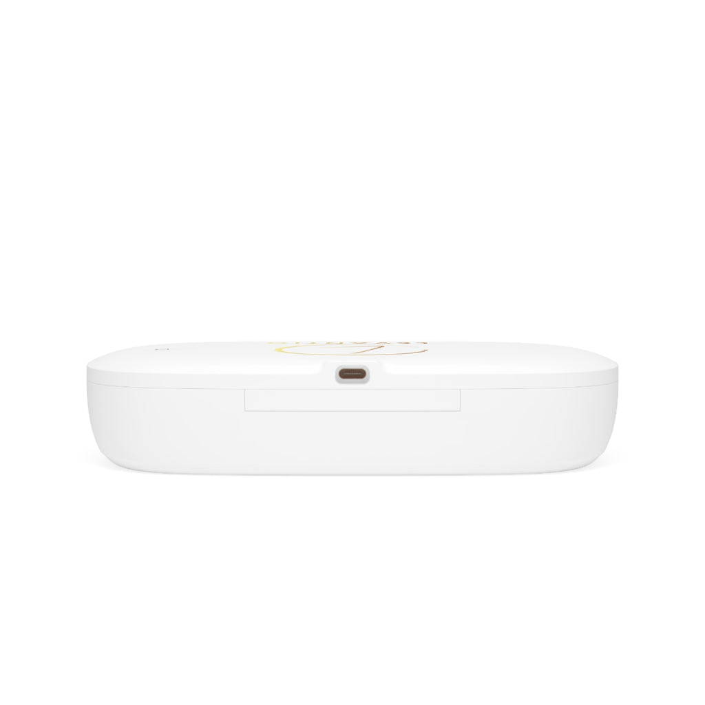 UV Phone Sanitizer & Wireless Charging Pad — 2-in-1 Sterilizer with Fast Qi Charging (LevantiQ Logo)